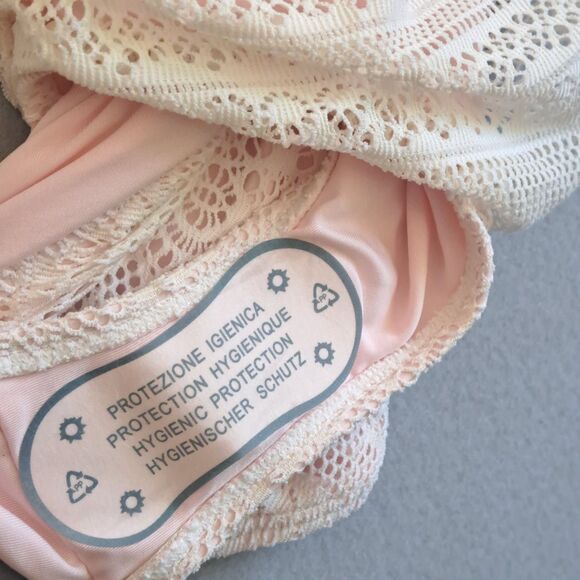 Kate Spade Pink Lace One Piece Swimsuit - Picture 3 of 9